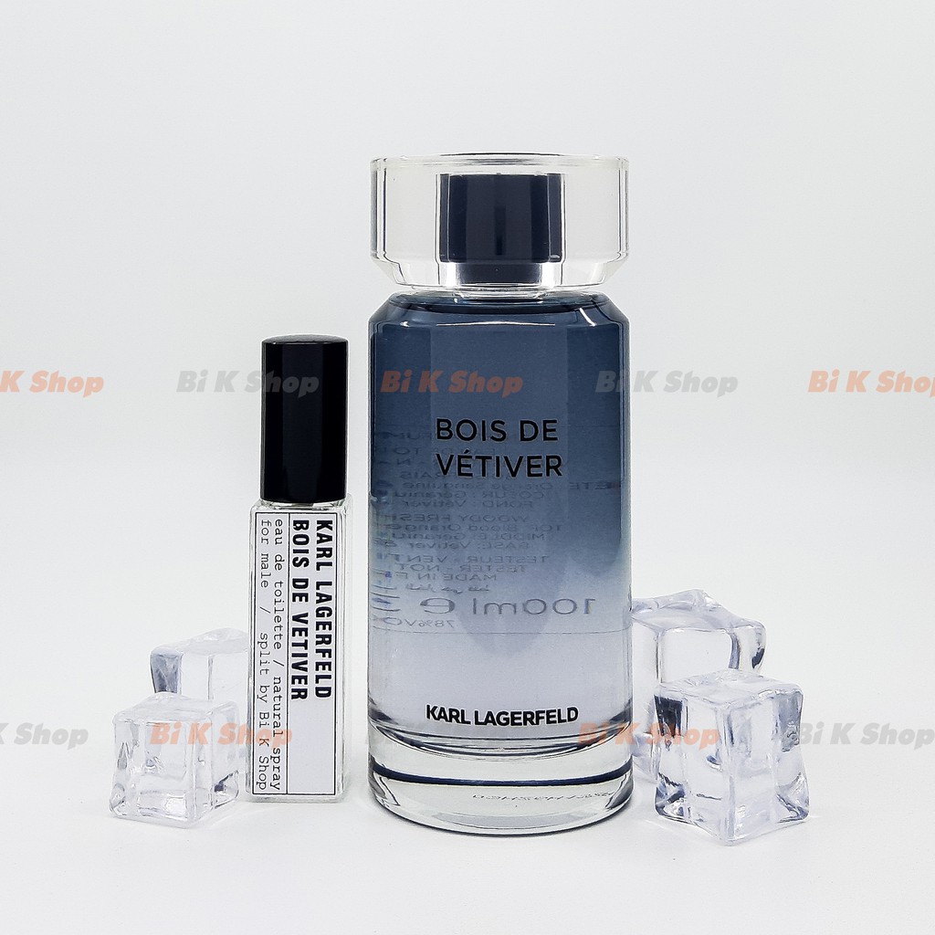 Bi K Shop - Nước hoa nam Bois de Vetiver của hãng KARL LAGERFELD [Mẩu thử]