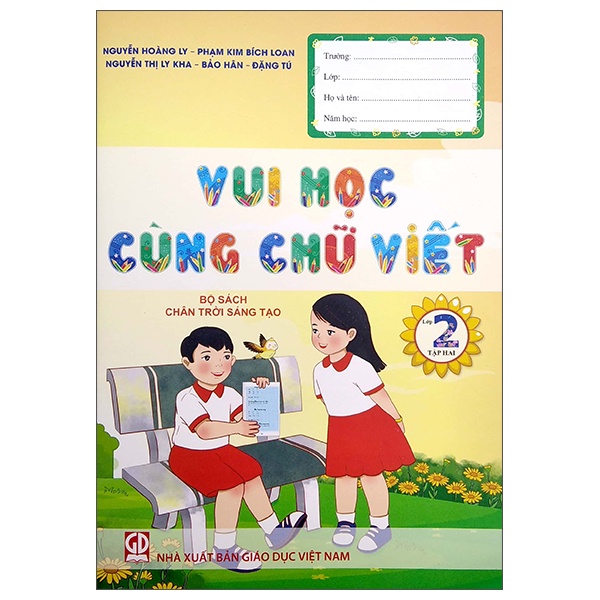 Sách Vui Học Cùng Chữ Viết Lớp 2/2 (Chân Trời Sáng Tạo) (2022)