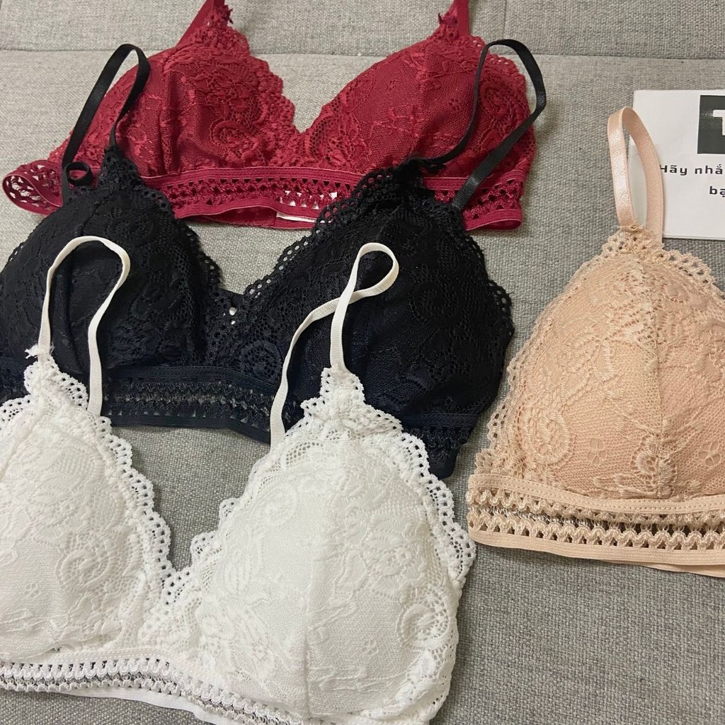 Áo lót ren bralette có mút F3-01