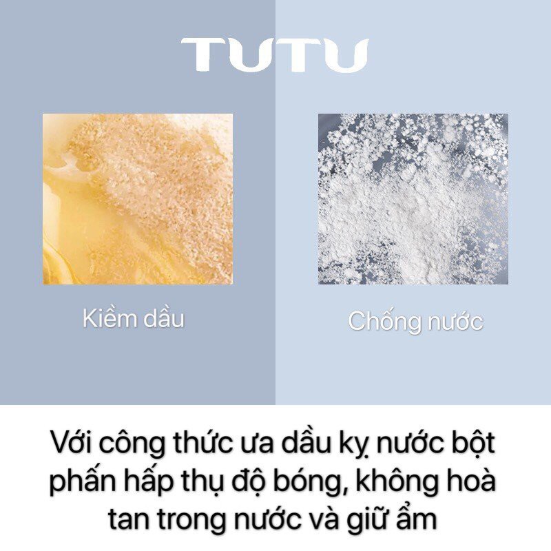 Phấn phủ bột kiềm dầu mỏng mịn tự nhiên TUTU AROMA Air Stain Powder 5332 | BigBuy360 - bigbuy360.vn