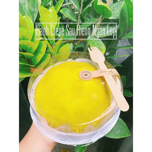 Bánh Crepe Sầu Riêng-Ổ Bánh Ngàn Lớp 550gr-Bánh crepe xoài-Bánh Crepe Khoai Môn-Bánh Crep Mix Vị