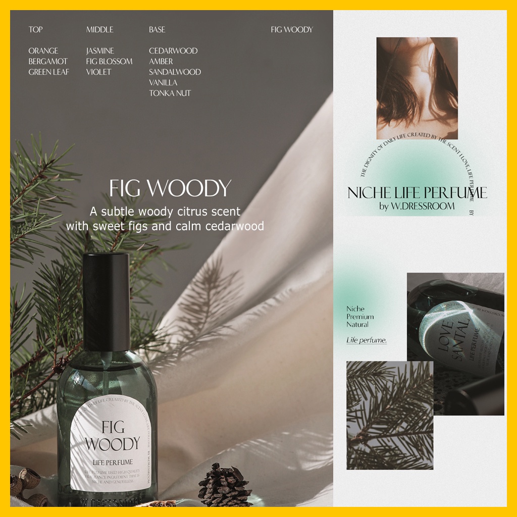 W.DRESSROOM Nước Hoa Tự Nhiên Cao Cấp 100ml