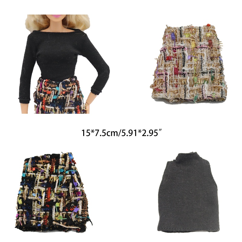 Mô Hình Búp Bê BJDDolls Accs Mặc Quần Áo Mini 30cm