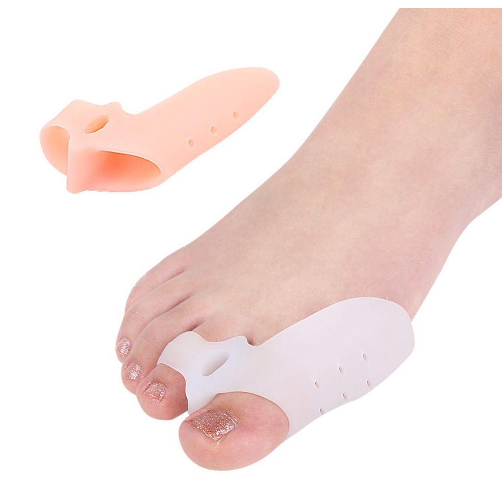 LAY Set 2 Dụng Cụ Chỉnh Hình Ngón Chân Bằng Silicone Tiện Dụng