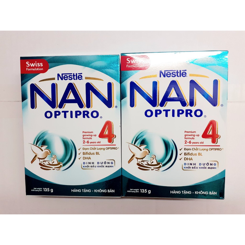 Nan 4, 135g hộp giấy, hsd:5 2020-philipine