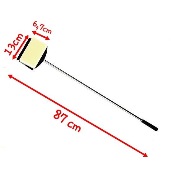 Cây Cọ Rêu Vệ Sinh Bể Cá 2 Đầu Chiều Dài 87cm Tiện Dụng Cho Hồ Lớn