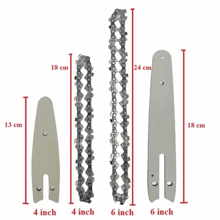 Lam Xích Dự Phòng 4,6,8, 16inch INCH Dùng Cho Máy Cưa Xích Chạy Pin