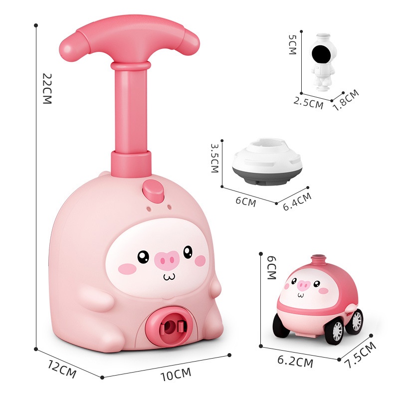 Đồ chơi bơm bong bóng bay SEA SUN TOYS phối hình động vật hoạt hình tùy chọn dễ thươn