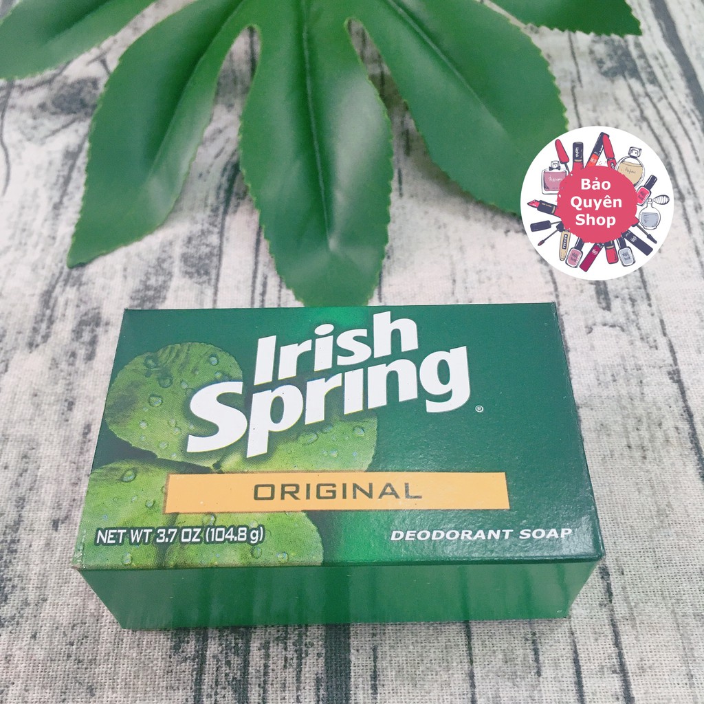 Xà phòng khử mùi Irish Spring Original Deodorant Soap 104.8g