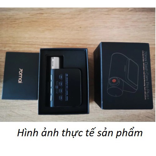 Camera hành trình 70mai A500S có cổng cam lùi HÀNH TRÌNH SAU Dash Cam Pro Plus+ tích hợp GPS BH 12 tháng