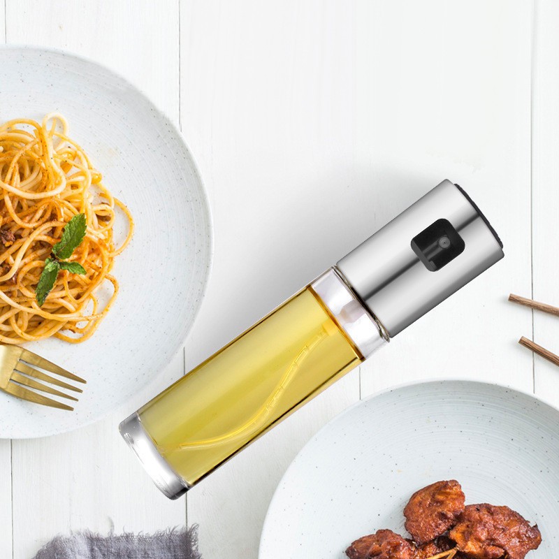 Bình xịt dầu ăn thủy tinh dung tích 100ml