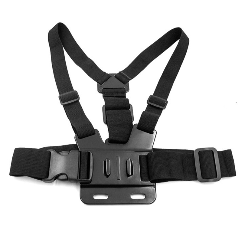 Dây Đeo Ngực Co Giãn Có Thể Điều Chỉnh Dành Cho Go-Pro Hero 5 4 3 2 XiaoYi