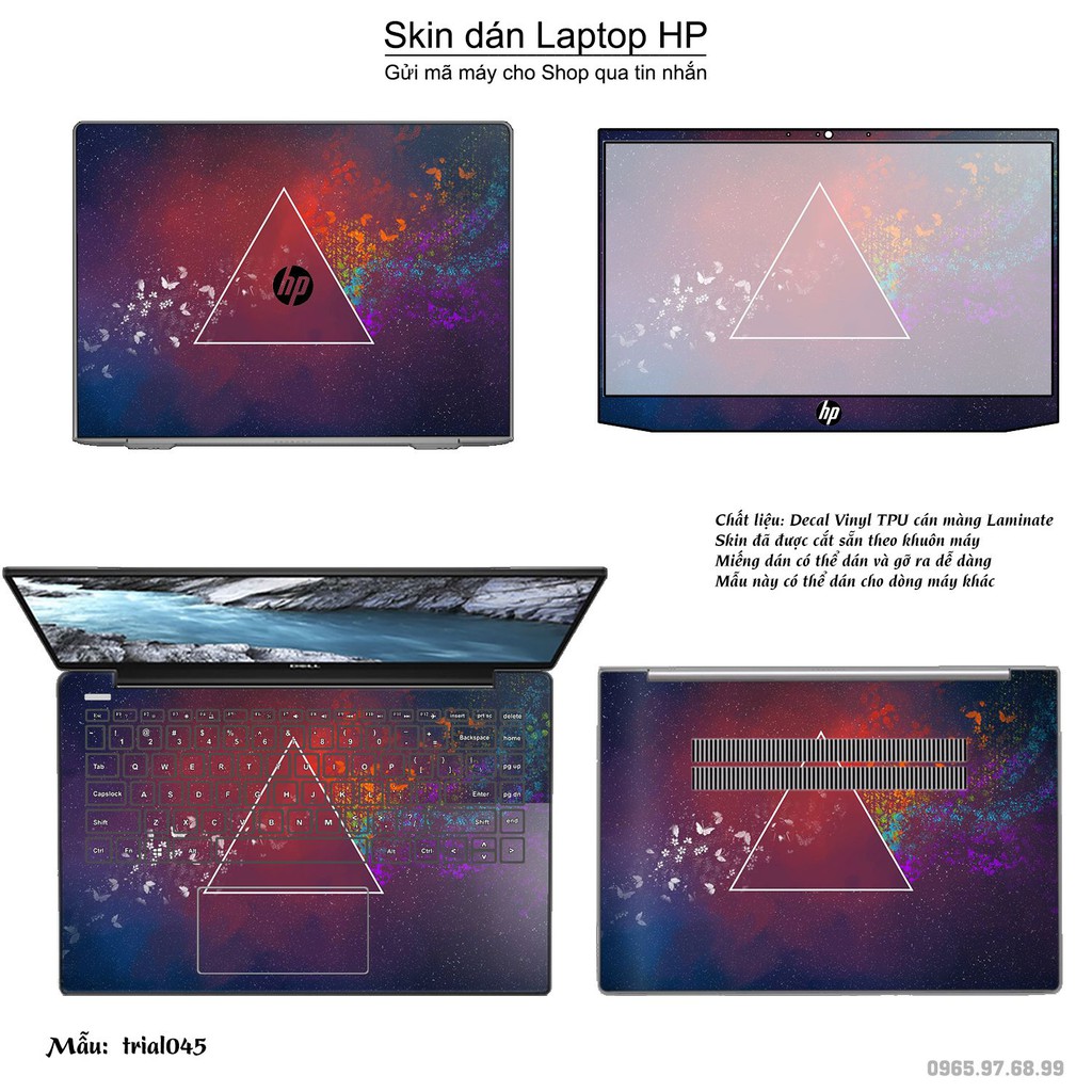 Skin dán Laptop HP in hình Đa giác _nhiều mẫu 8 (inbox mã máy cho Shop)