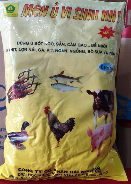 MEN VI SINH Ủ THỨC ĂN CHĂN NUÔI NN1 (1kg)