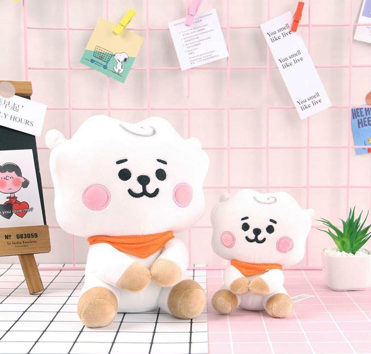 Móc khóa hình búp bê BT21 nhồi bông dễ thương kích thước 20cm