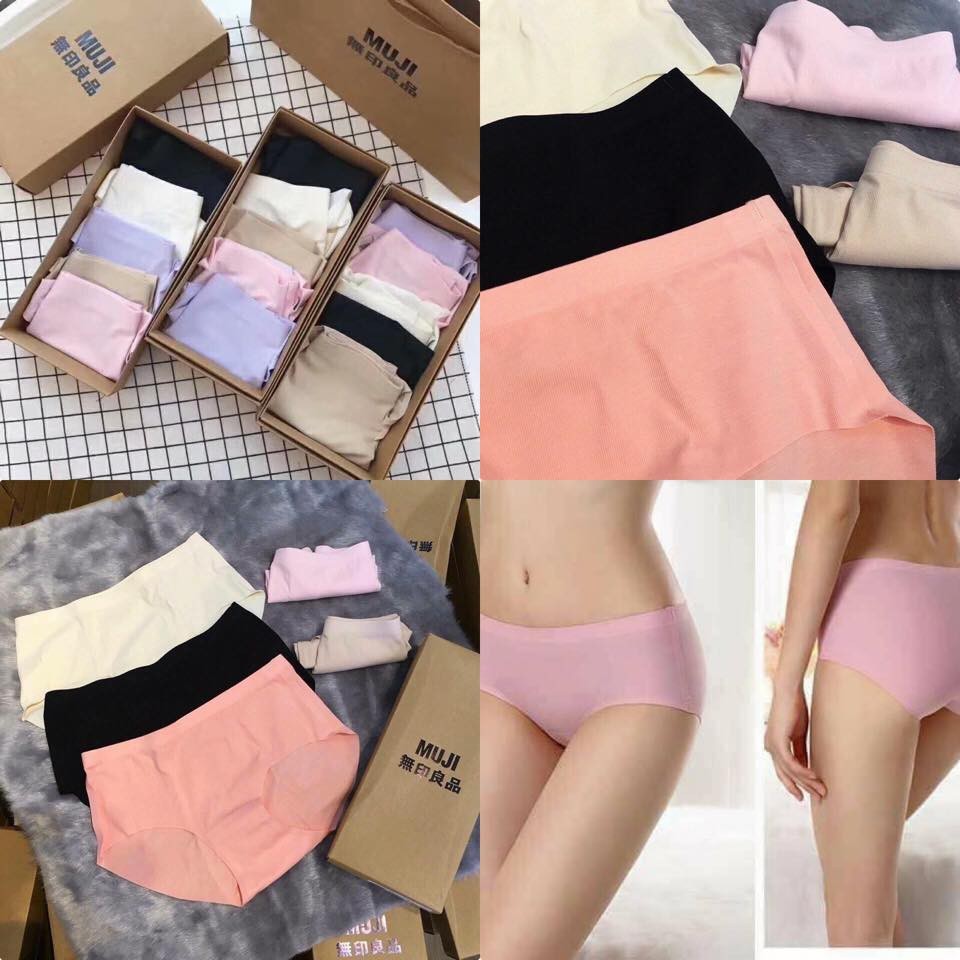 Hộp 5 quần lót su MUJI nữ