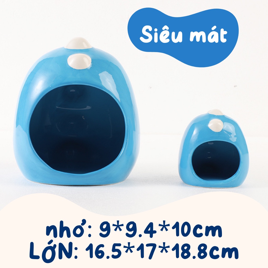 Nhà sứ hamster KHỦNG LONG [LỚN] siêu mát, dễ thương