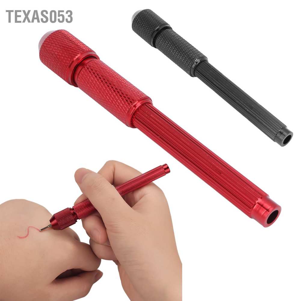 Bút đánh dấu xăm chuyên nghiệp bằng hợp kim nhôm lâu phai màu Texas053