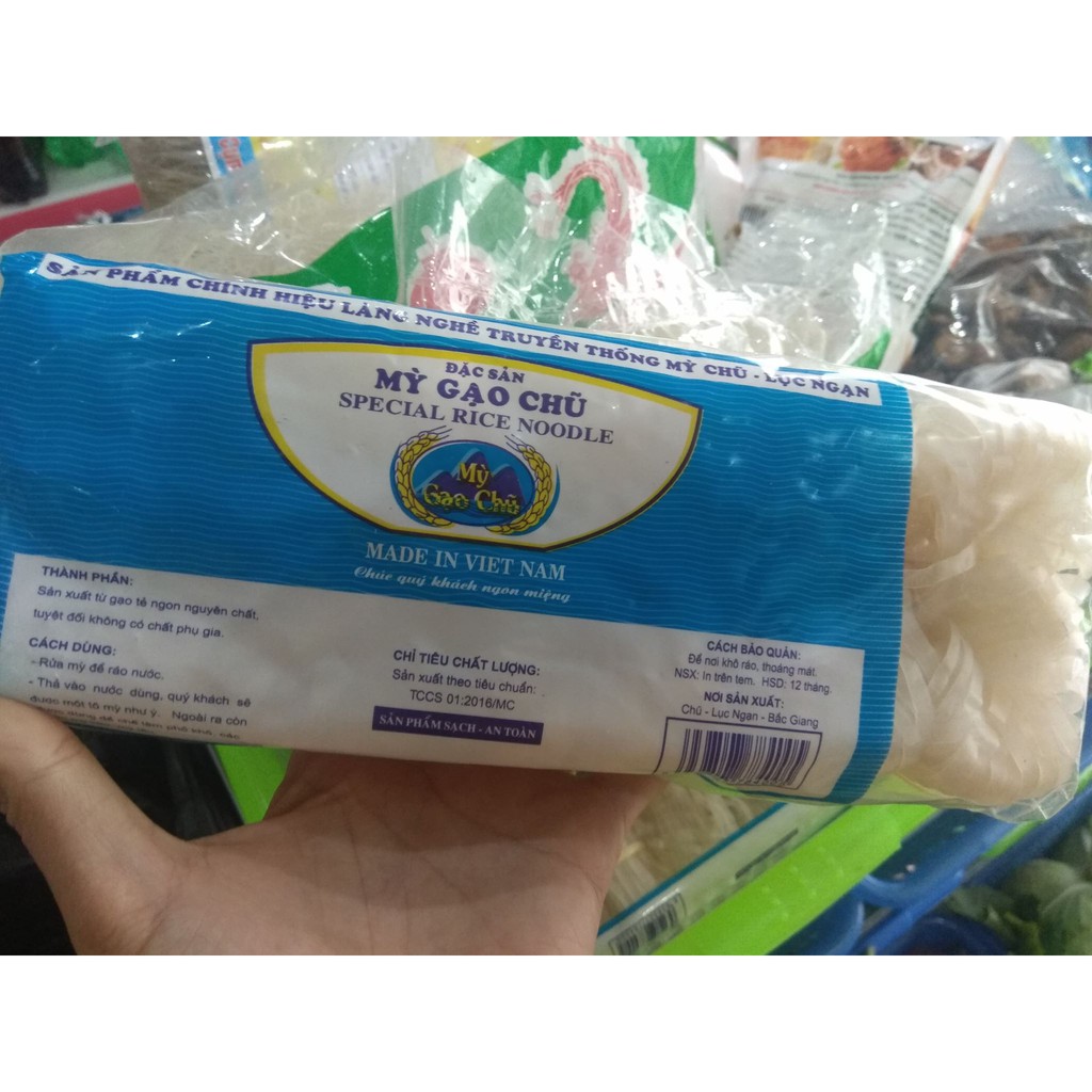 Mỳ chũ Bắc Giang gói 300gr