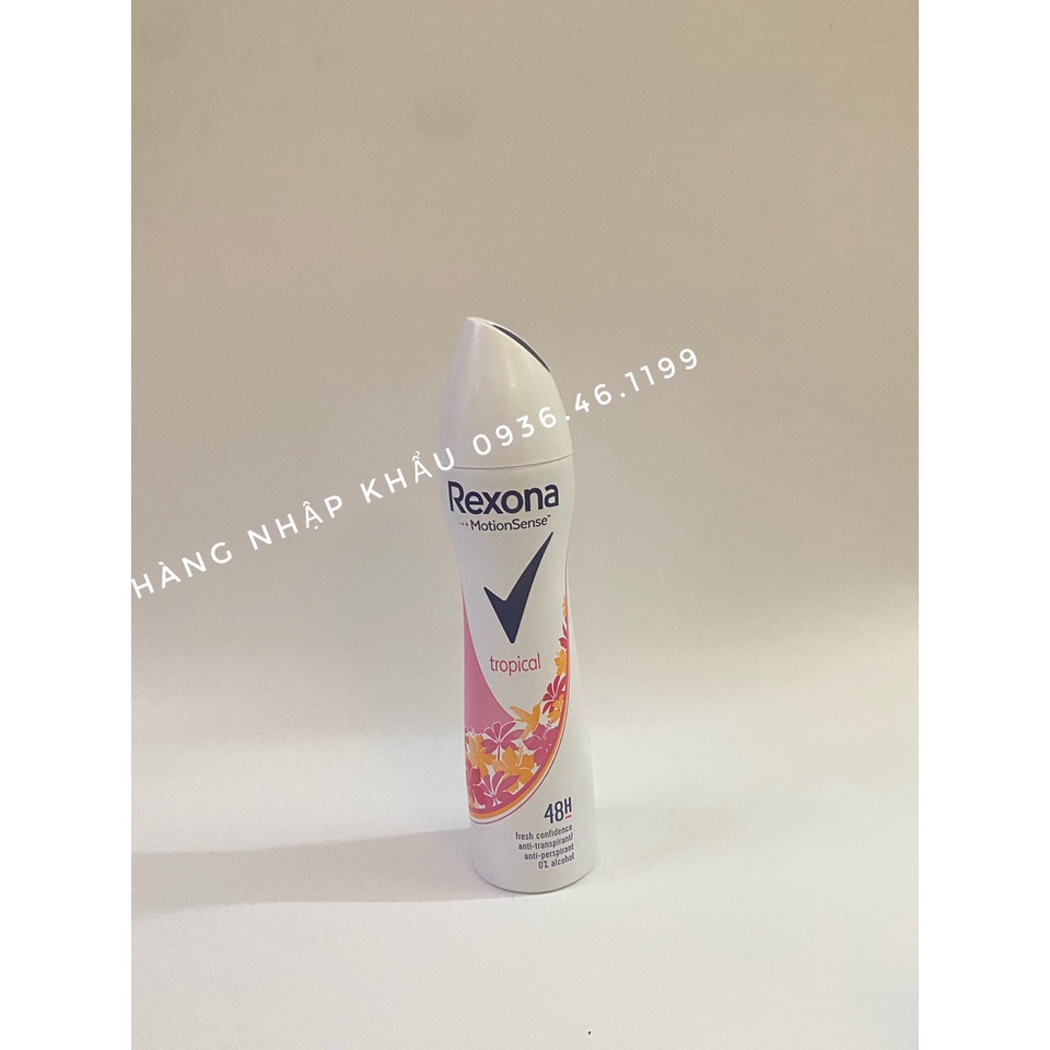 {Đủ Mùi] Mỹ Xịt Rexona khử  mùi 48h toàn thân Rexona Nữ Chai 150ml
