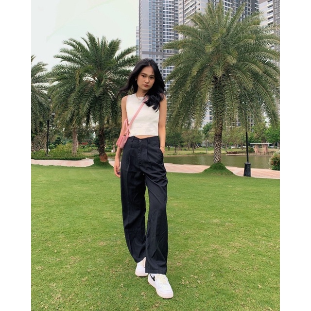 Stripes pants ( quần sọc ống rộng )