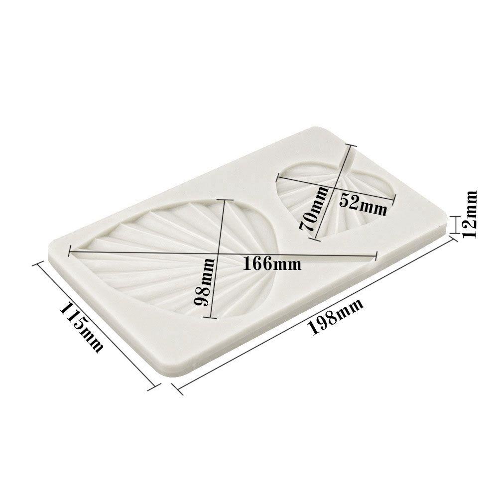 Khuôn Silicone Tạo Hình Làm Bánh Kẹo Hình Chiếc Lá DIY
