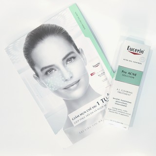 [CHÍNH HÃNG] Eucerin Pro ACNE Solution A.I. Clearing Treatment, Tinh Chất Giảm Mụn Ban Đêm (40 ml)
