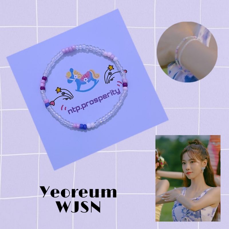 Vòng Đeo Tay Thần Tượng Kpop Hàn Quốc (Yeoreum WJSN)