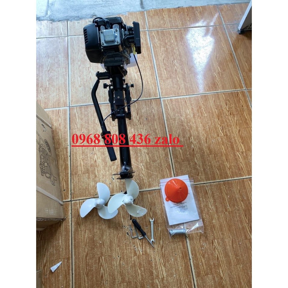 Máy chạy thuyền Hangkai 4HP-4T chính hãng, nhập hàng từ nhà máy.