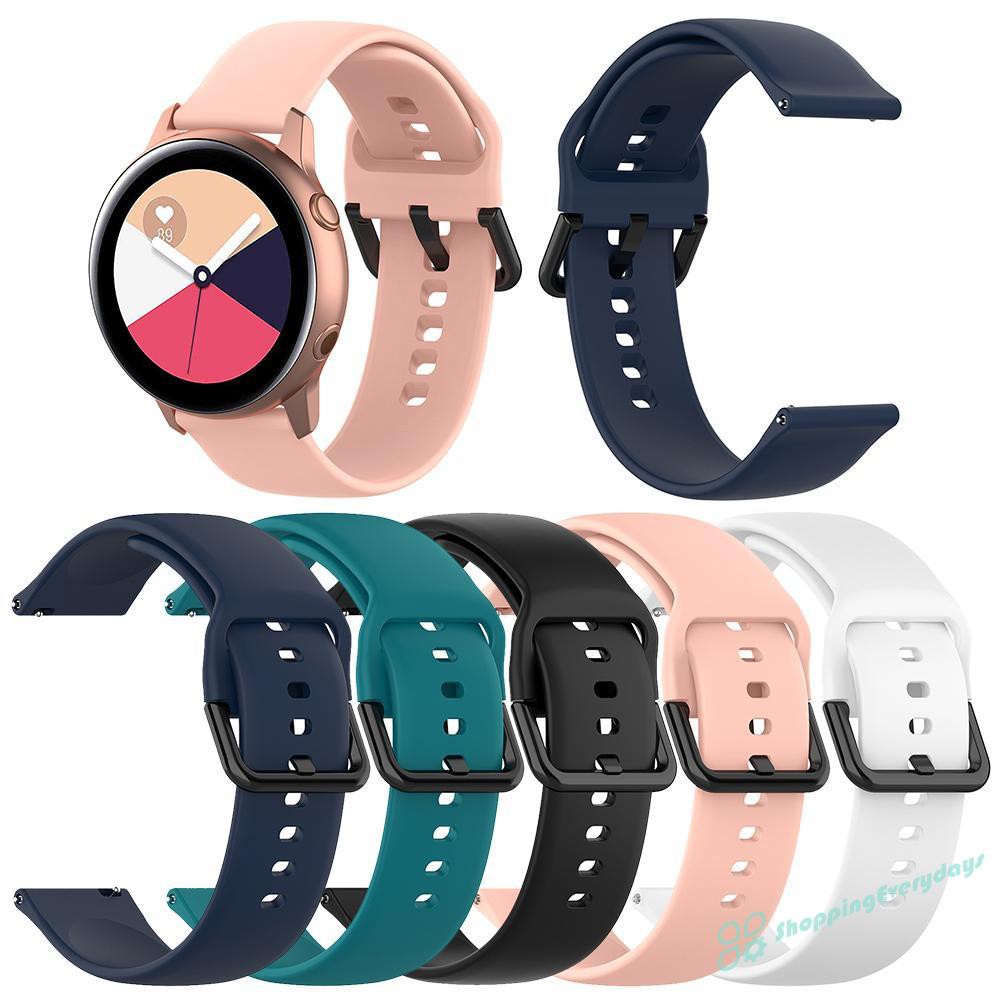 Dây đeo silicon cho đồng hồ Samsung Galaxy Watch Active r500 L