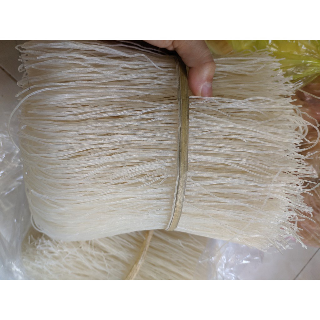 Q10 - 500g Bún Gạo Khô Quê (Làm Bún Tươi)