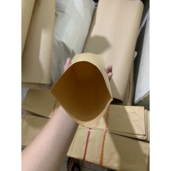 Túi giấy đựng bánh mì dài bagget 12cm x 55cm