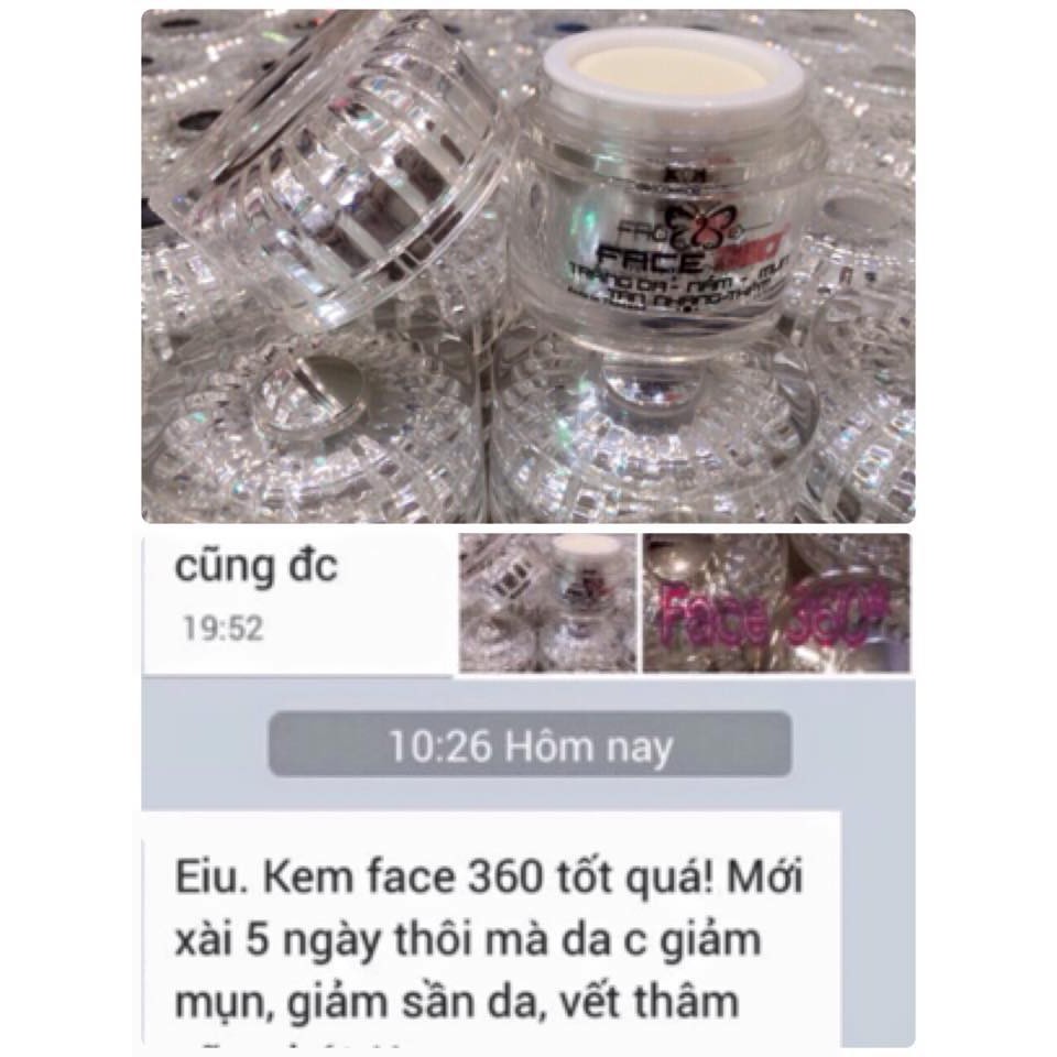 Kem Dưỡng Da Chuyên Sâu Face 360 Độ - Mẫu mới