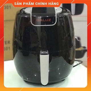 Nồi chiên không dầu galuz lux-01 điện tử, 5.3l-1800w, bảo hành chính hãng 18t