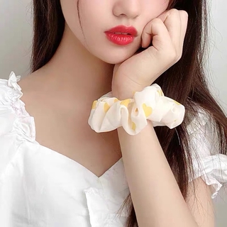Dây Cột Tóc Co Dãn Hình Trái Tim Đáng Yêu Cho Nữ