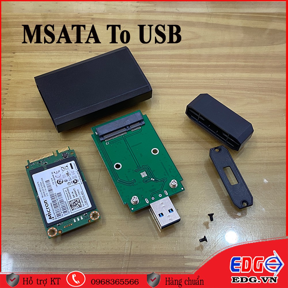 Mua BOX chuyển SSD Msata sang USB giá rẻ nhất | TecKi.Vn