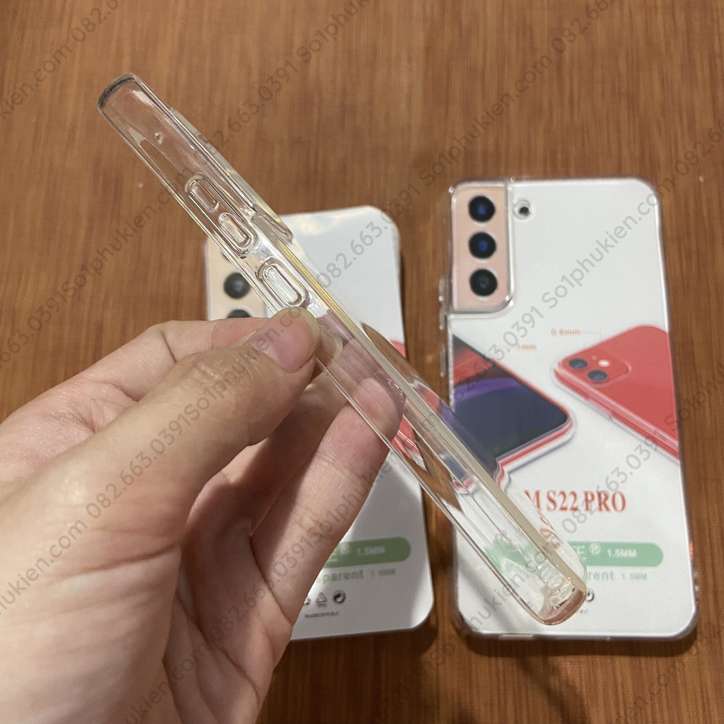 Ốp lưng Samsung s22 / s22 plus (s22+) dẻo trong cao cấp
