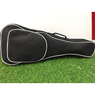 Đàn Ukulele concert gỗ trơn + Bao vải 3 lớp