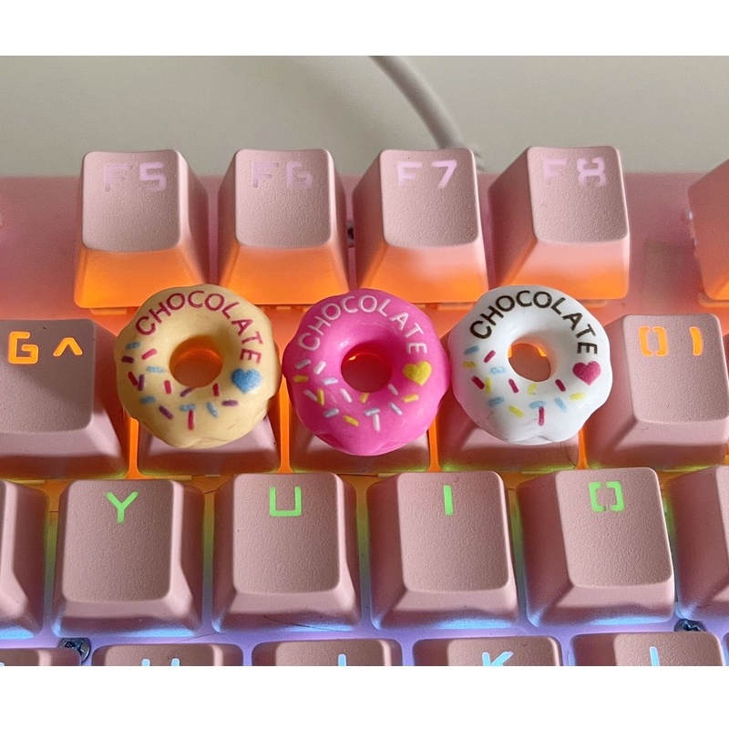 Keycap Donut Chocolate Siêu Dễ Thương Phím R4