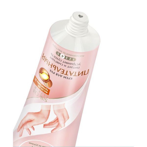 Kem Lụa Silky Hands Dưỡng Mềm Mịn Da Tay Chống Lão Hóa Silk Oil Elixir Nga - Tuýp 80ml