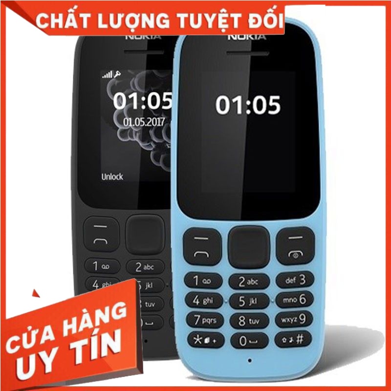 điện thoại giá rẻ,điện thoại Nokia 105 1s kèm pin sạc pin trâu sóng khỏe ngọc sơn mobile