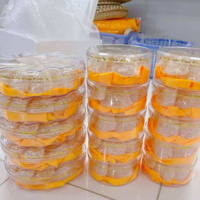 TỔ YẾN SÀO TINH CHẾ NHA TRANG KHÁNH HÒA 50gr( tặng kèm táo đỏ ,đường phèn)