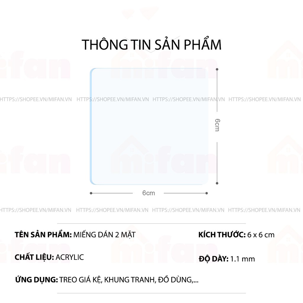 Miếng Dán 2 Mặt Siêu Dính - Chống Thấm Chịu Nước Siêu Bền Chắc, Siêu Chịu Lực - Keo Dày