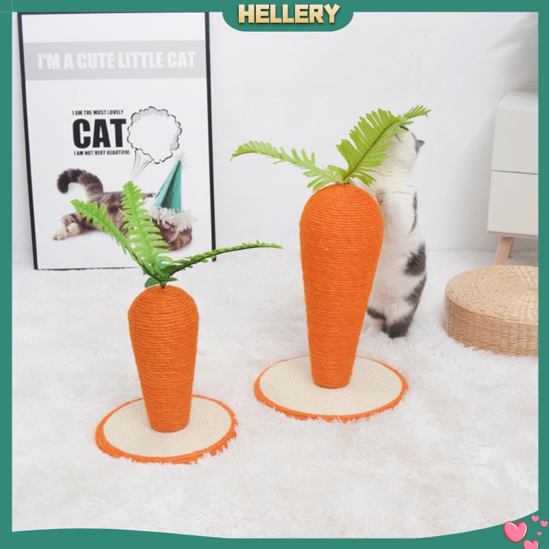 [HelleryVN] Đồ Chơi Dây Thừng Cào Cà Rốt / Mèo Cưng Cào Móng DIY