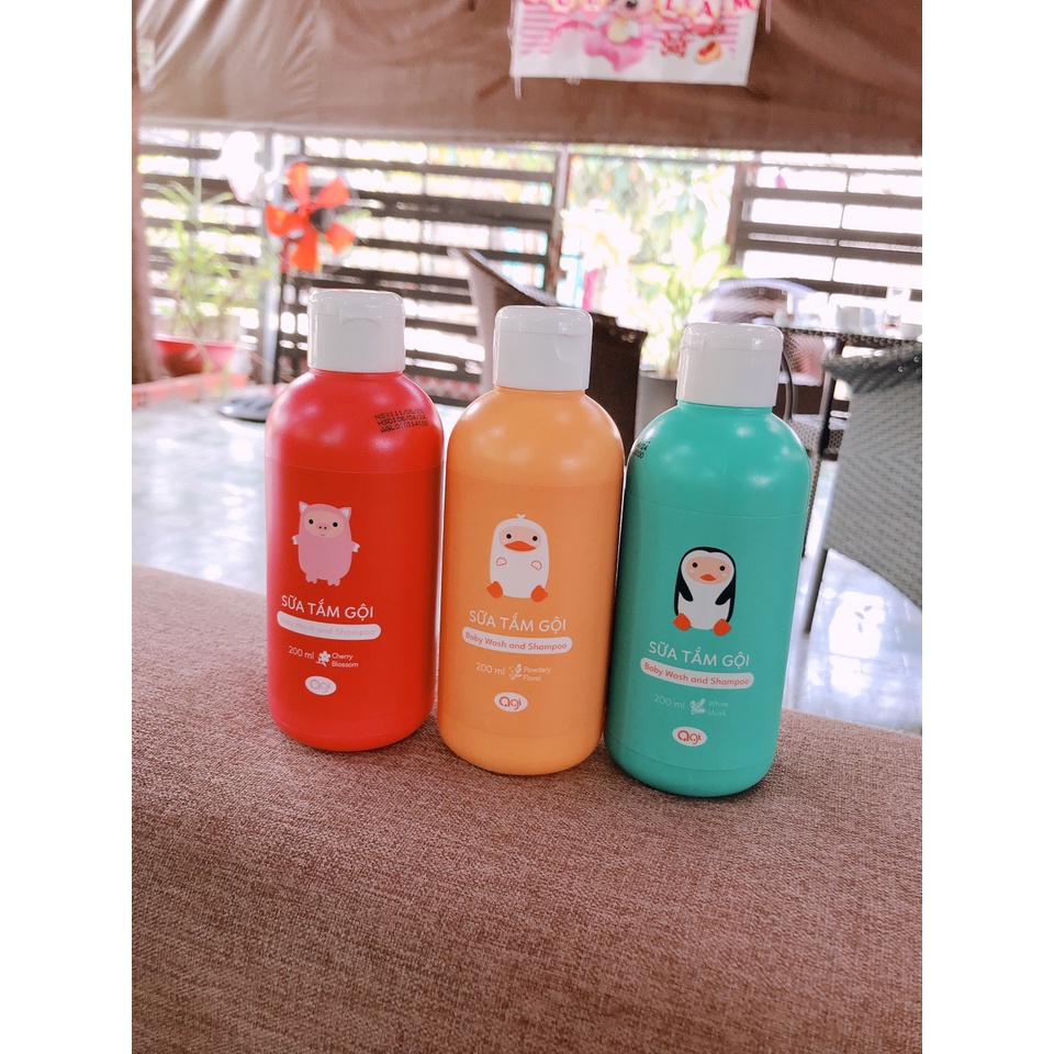 SỮA TẮM GỘI AGI CHO BÉ 200ML/500ML