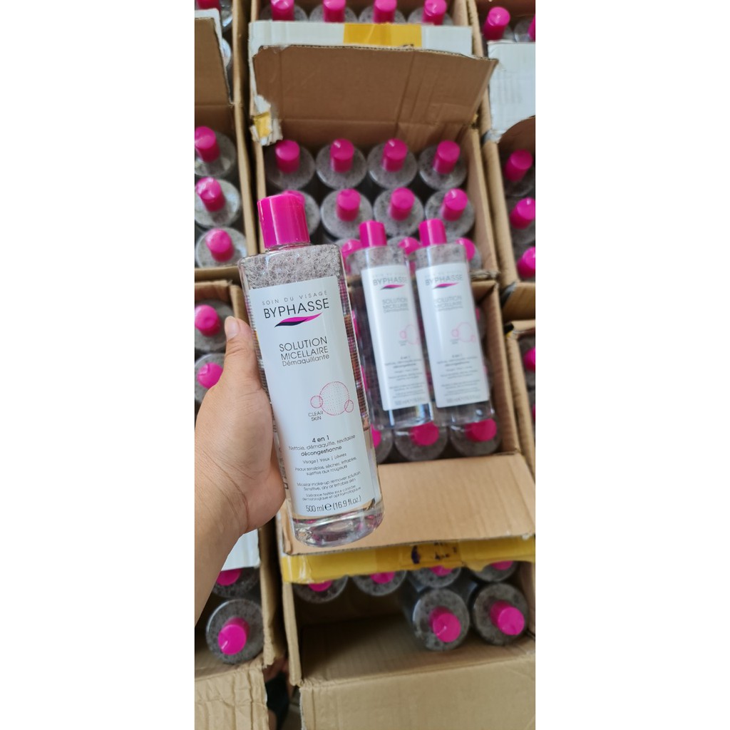[HOT SALE] ❣️Nước Tẩy Trang Byphasse❣️ Không Cồn Dành Cho Mọi Loại Da 500ml | BigBuy360 - bigbuy360.vn