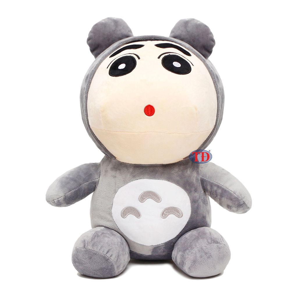 Gấu Bông Bé Shin Cậu Bé Bút Chì Totoro - 100% Bông PP 3D Tinh khiết - Bảo hành Bông và Đường chỉ