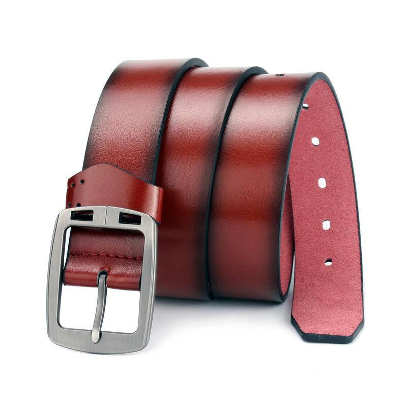 Dây Nịt Phối Khóa Kim Loại Phong Cách Retro Nhật Bản Dành Cho Nam Giới