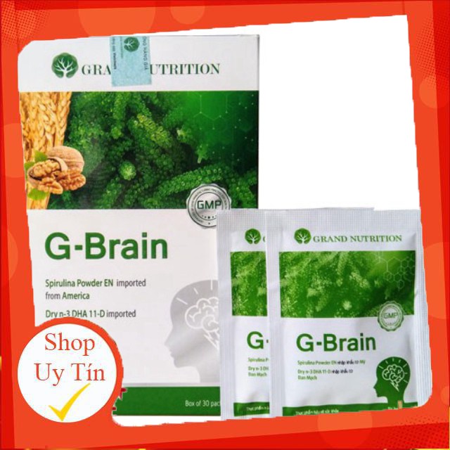 Cốm sữa tảo non G-Brain - Hỗ trợ bổ sung DHA, các Vitamin hỗ trợ phát triển não bộ cho trẻ