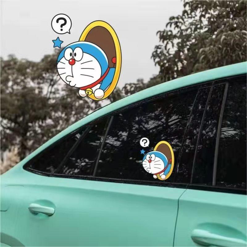 Doraemon dán  nhãn dán trang trí ô tô   nhãn dán xe máy  nhãn dán xe điện   nhãn dán trang trí   nhãn dán sáng tạo dễ thương